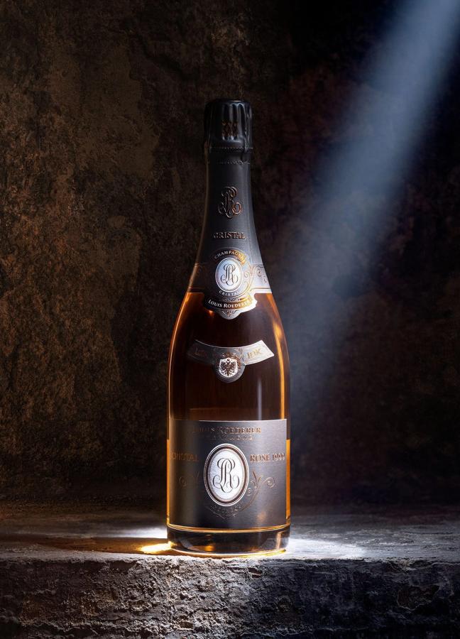 cristal vinotheque 1999 rose