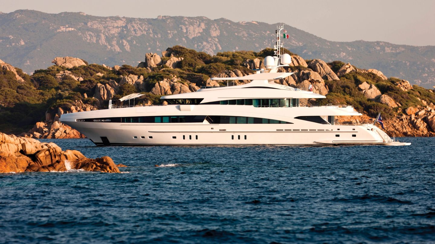 Step aboard superyacht Inception for a cinematic voyage