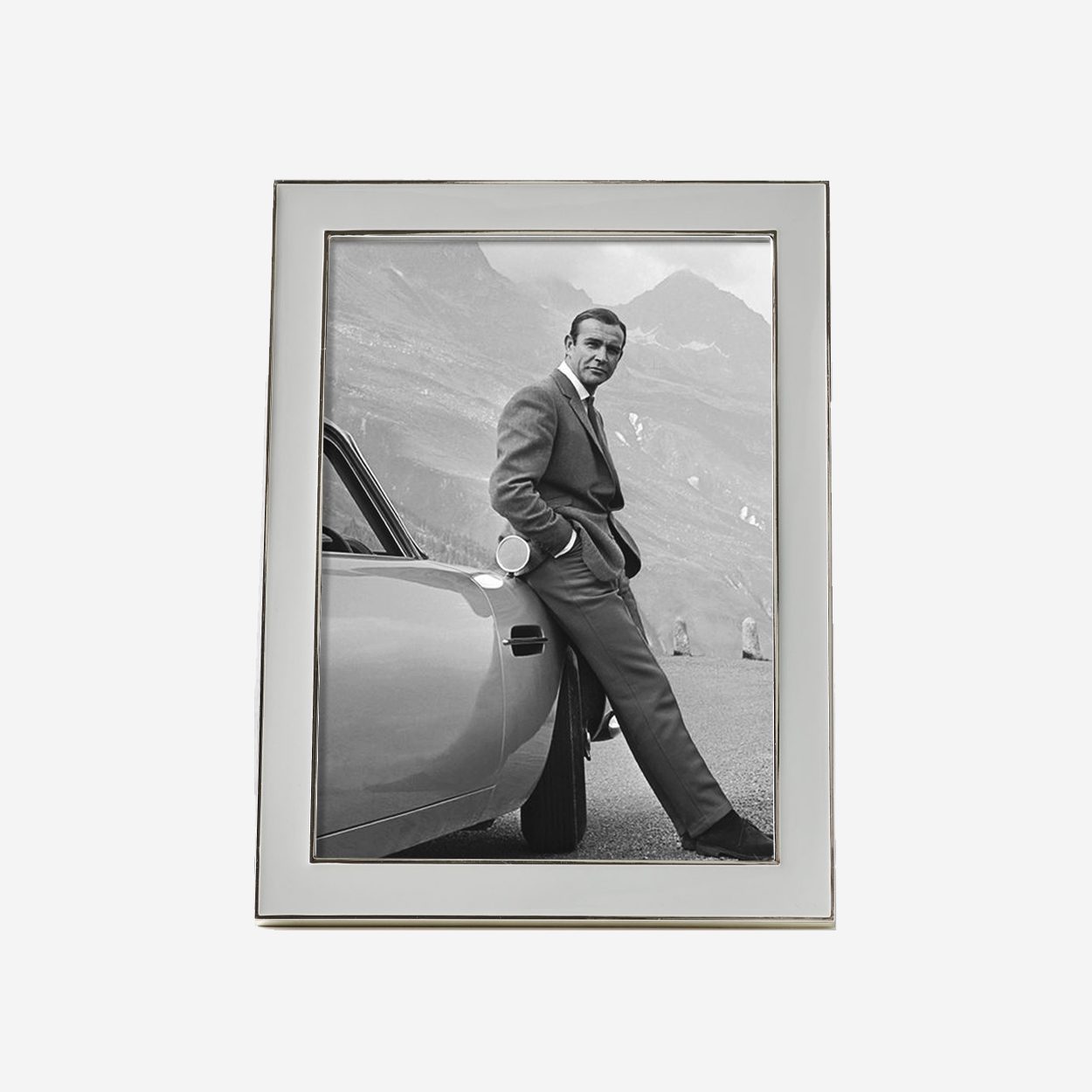 The White Company Grey Resin Frame