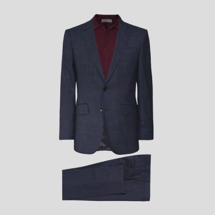 Hackett Glen Check Wool Suit