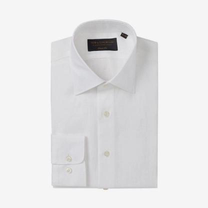 New & Lingwood Linen Shirt