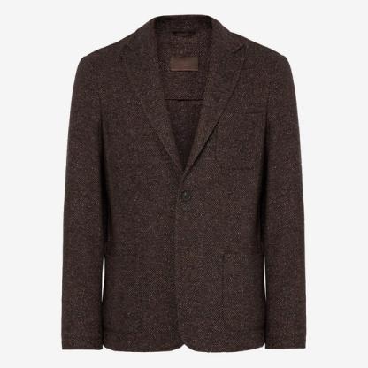 Altea Brown Unstructed Blazer