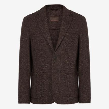 Altea Brown Unstructed Blazer