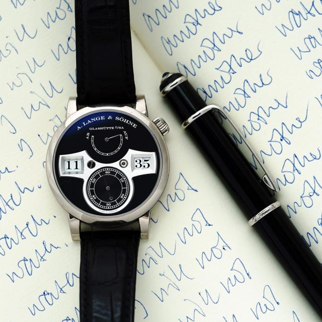 A. Lange & Söhne Zeitwerk in White Gold