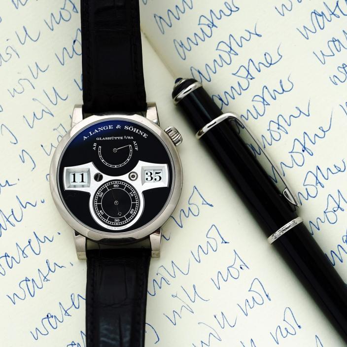 A. Lange & Söhne Zeitwerk in White Gold