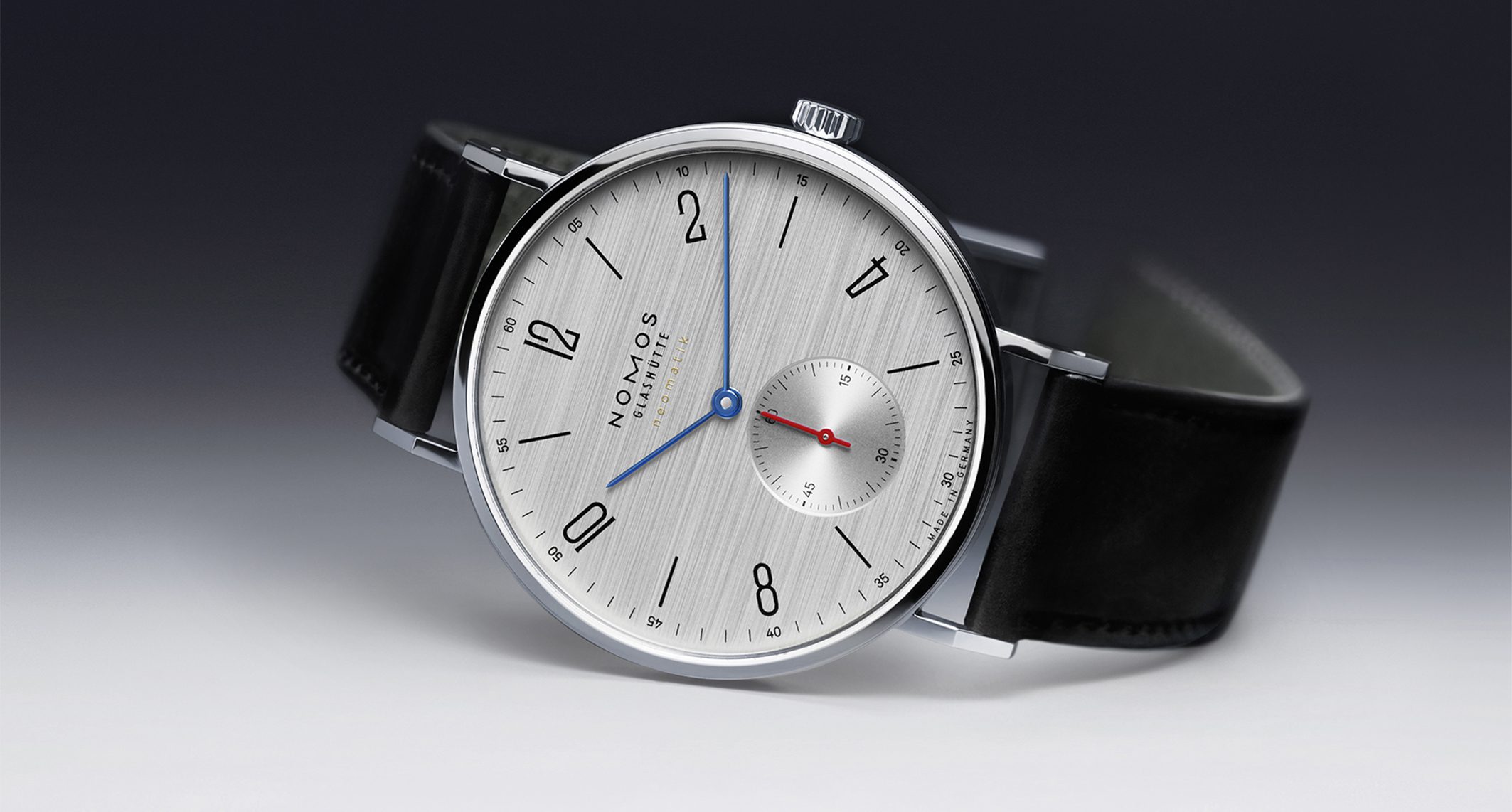 NOMOS Glash tte s At Work collection is a promotion for your