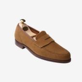 Crockett & Jones Harvard II in Camel Suede