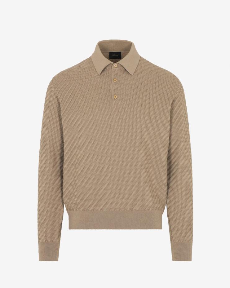 Long-sleeved polo