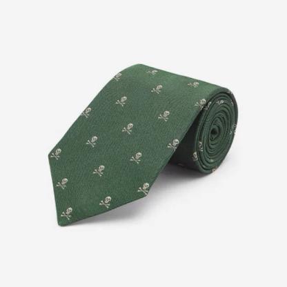 New & Lingwood ‘Skull & Crossbones’ Tie