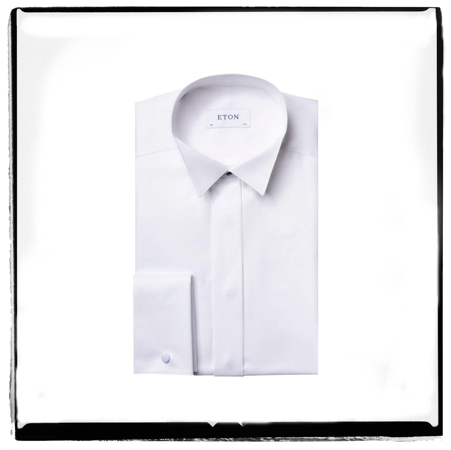 Eton Signature Twill Tuxedo Shirt