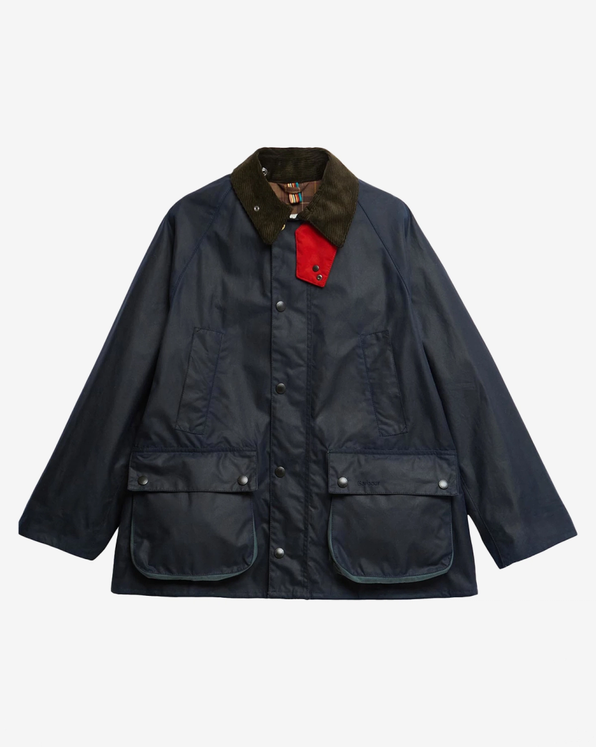 Oversized Bedale Waxed Jacket