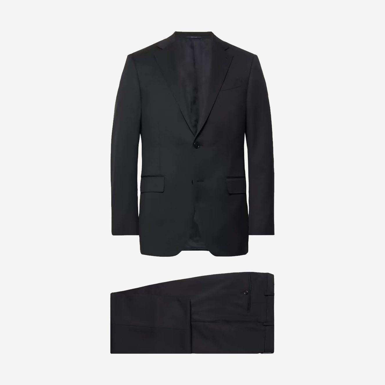 Ermenegildo Zegna Midnight-Blue Suit