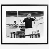 Aristotle Onassis On Yacht Art Print