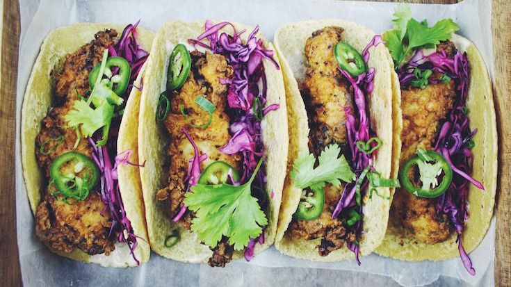 A gentleman’s guide to: Sriracha Fried Chicken Tacos