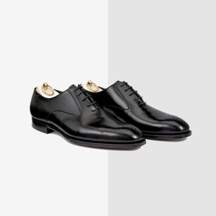 New & Lingwood Black Wentworth Shoes