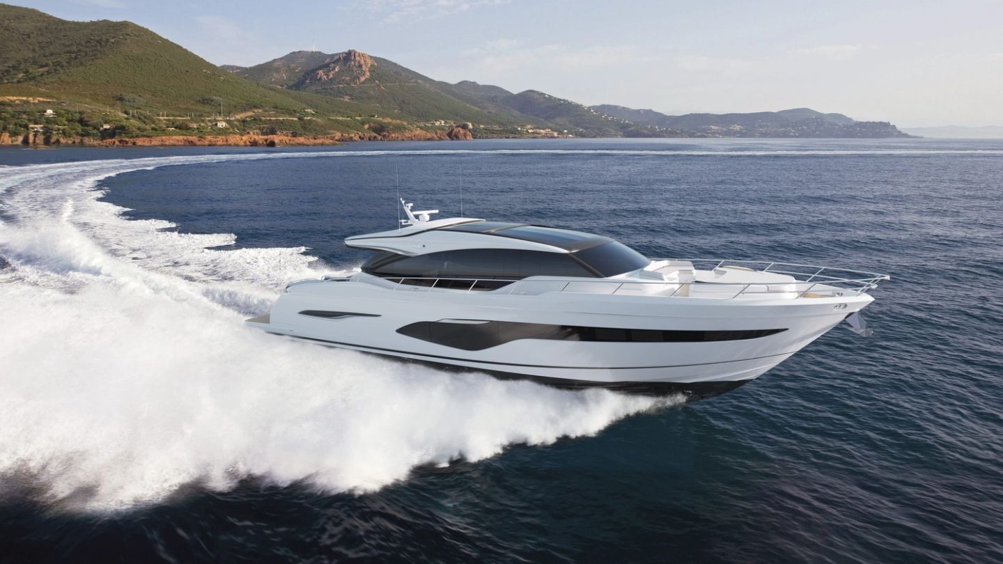 Bow down to the new sports yacht from Princess — the V78
