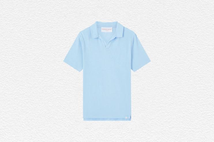 Teddy Cotton Towelling Polo Shirt