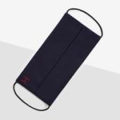 Huntsman Navy Cashmerello Pleated Mask