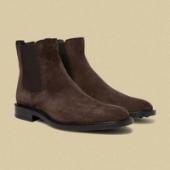 Tod’s Suede Chelsea Boots