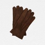Luca Faloni Nubuck Leather Gloves