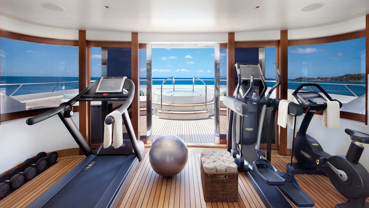 How to design the ultimate yacht gym
