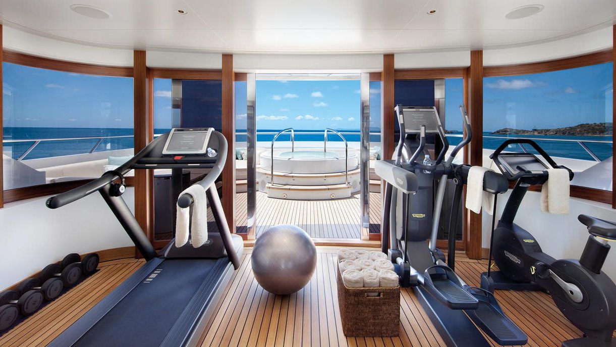 How to design the ultimate yacht gym