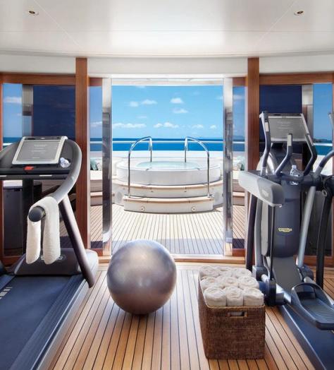 How to design the ultimate yacht gym