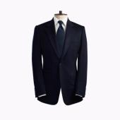 Navy blazer by Huntsman