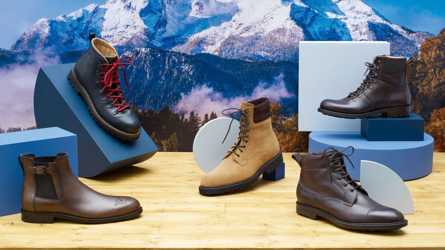 These leather boots will see you through winter in style