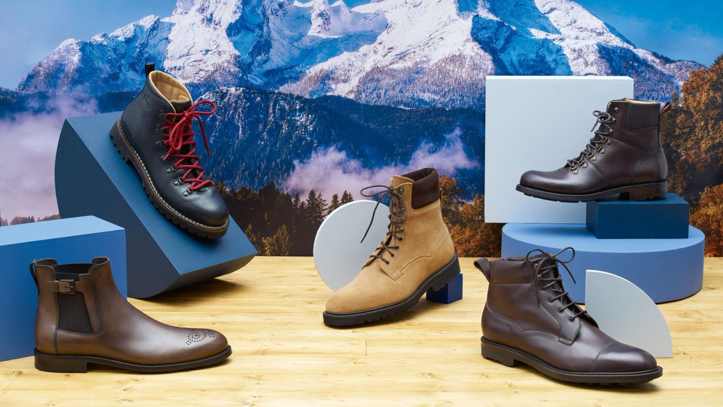 These leather boots will see you through winter in style