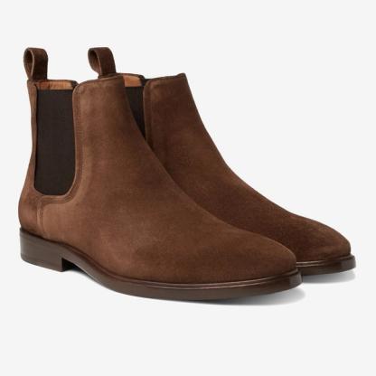 Lanvin Suede Chelsea Boots