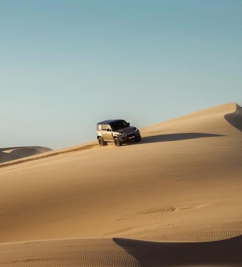 The Land Rover Defender OCTA combines imposing gravitas with athleticism