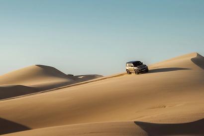 The Land Rover Defender OCTA combines imposing gravitas with athleticism