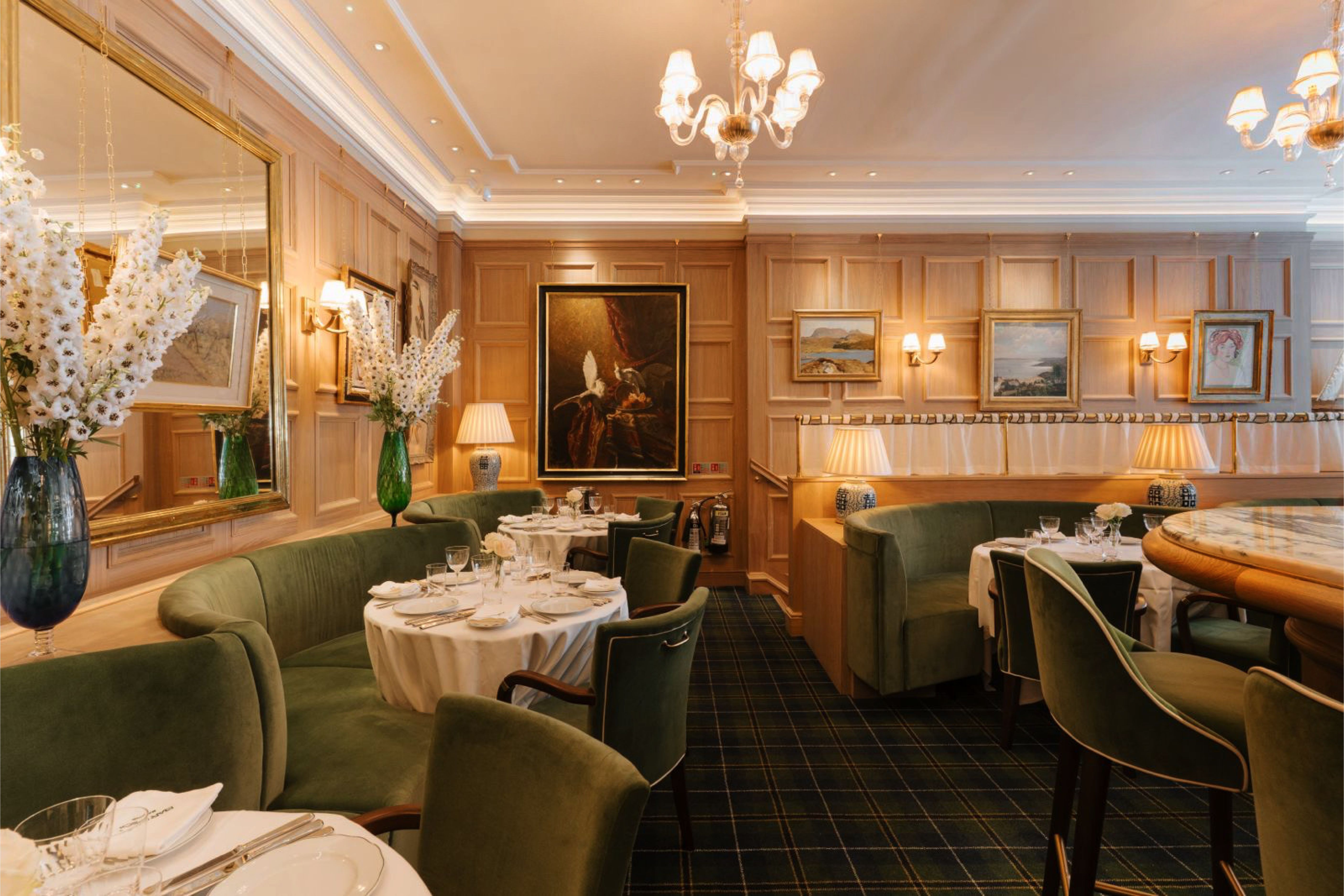 Dining room at Bar Finch