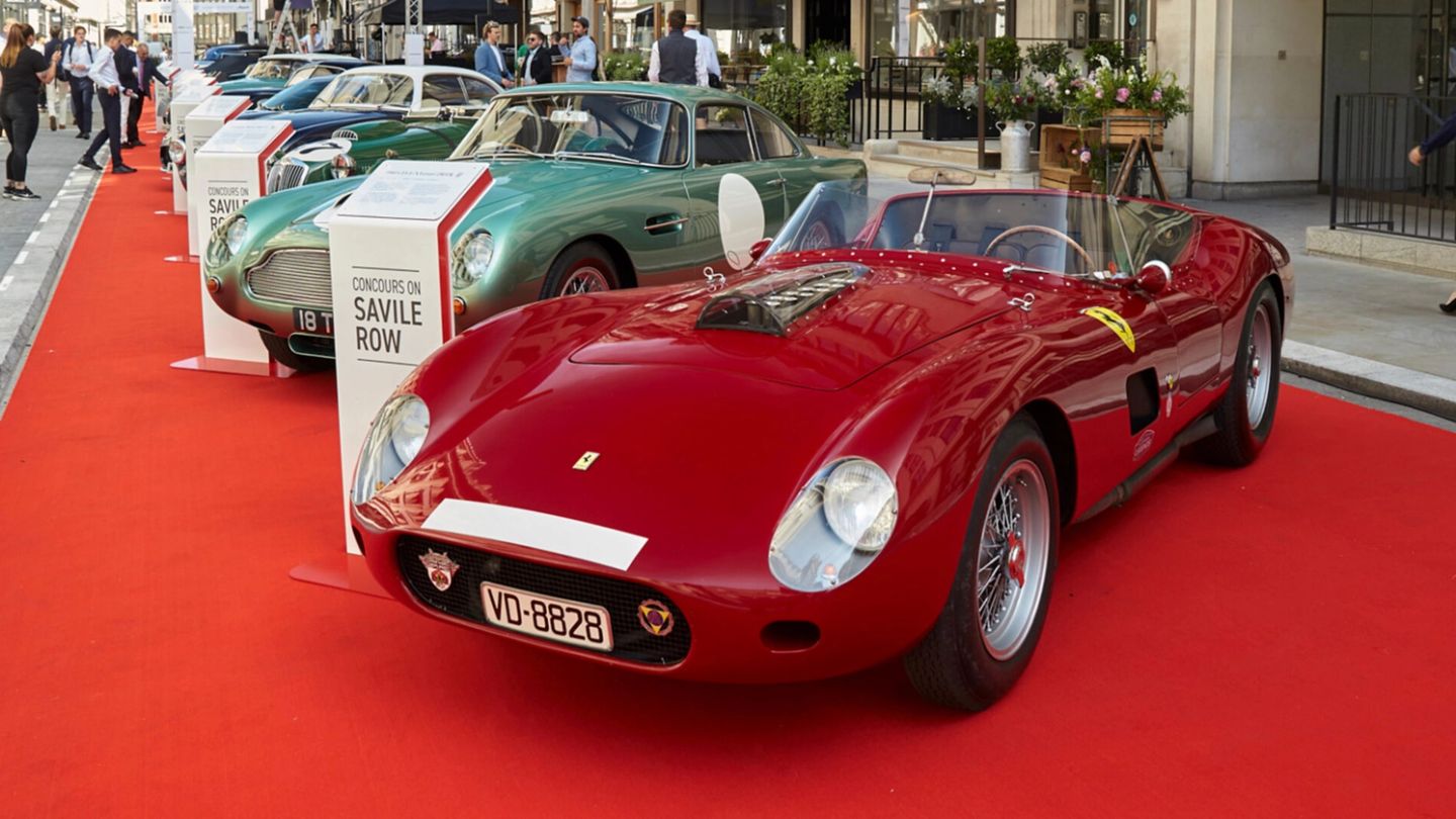 Concours on Savile Row – a celebration of stunning cars and world-class tailoring