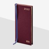 Aspinal of London Slim Leather Pocket Diary