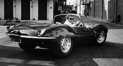 steve mcqueen driving car