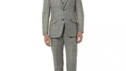 Richard James – Prince of Wales Check Wool Suit