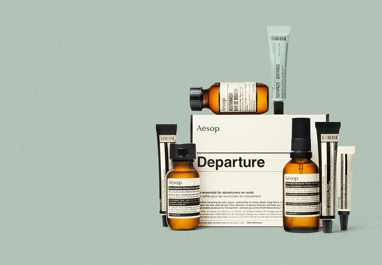 aesop travel set