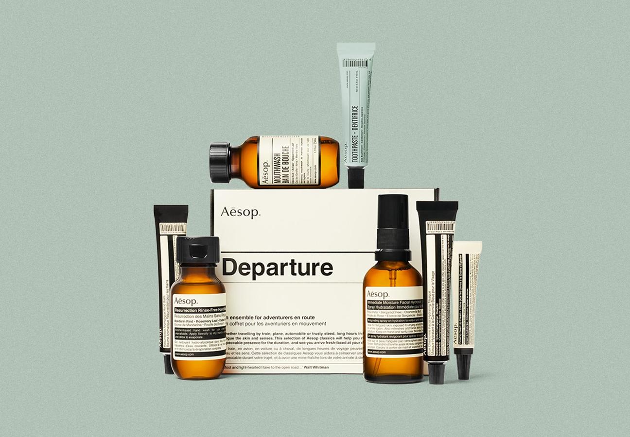 aesop travel set