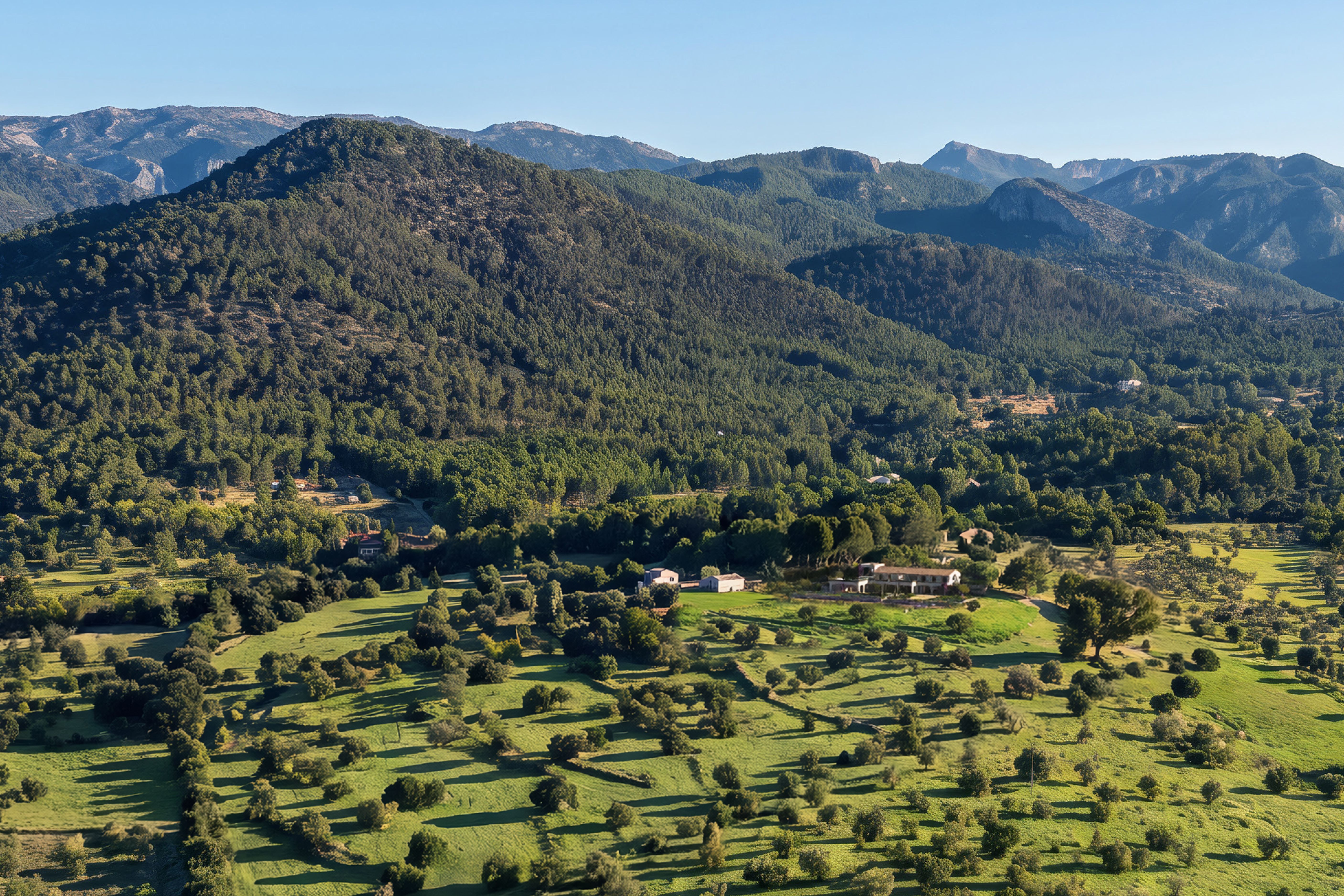The countryside surrounding Son Credo in Mallorca