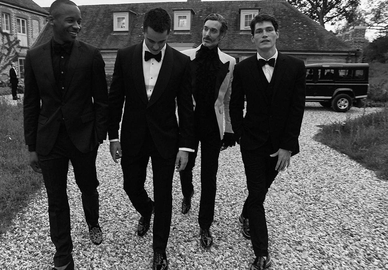 men at goodwood estate