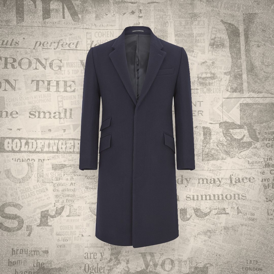 Turnbull & Asser Melton Tailored Overcoat
