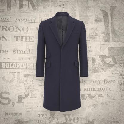 Turnbull & Asser Melton Tailored Overcoat