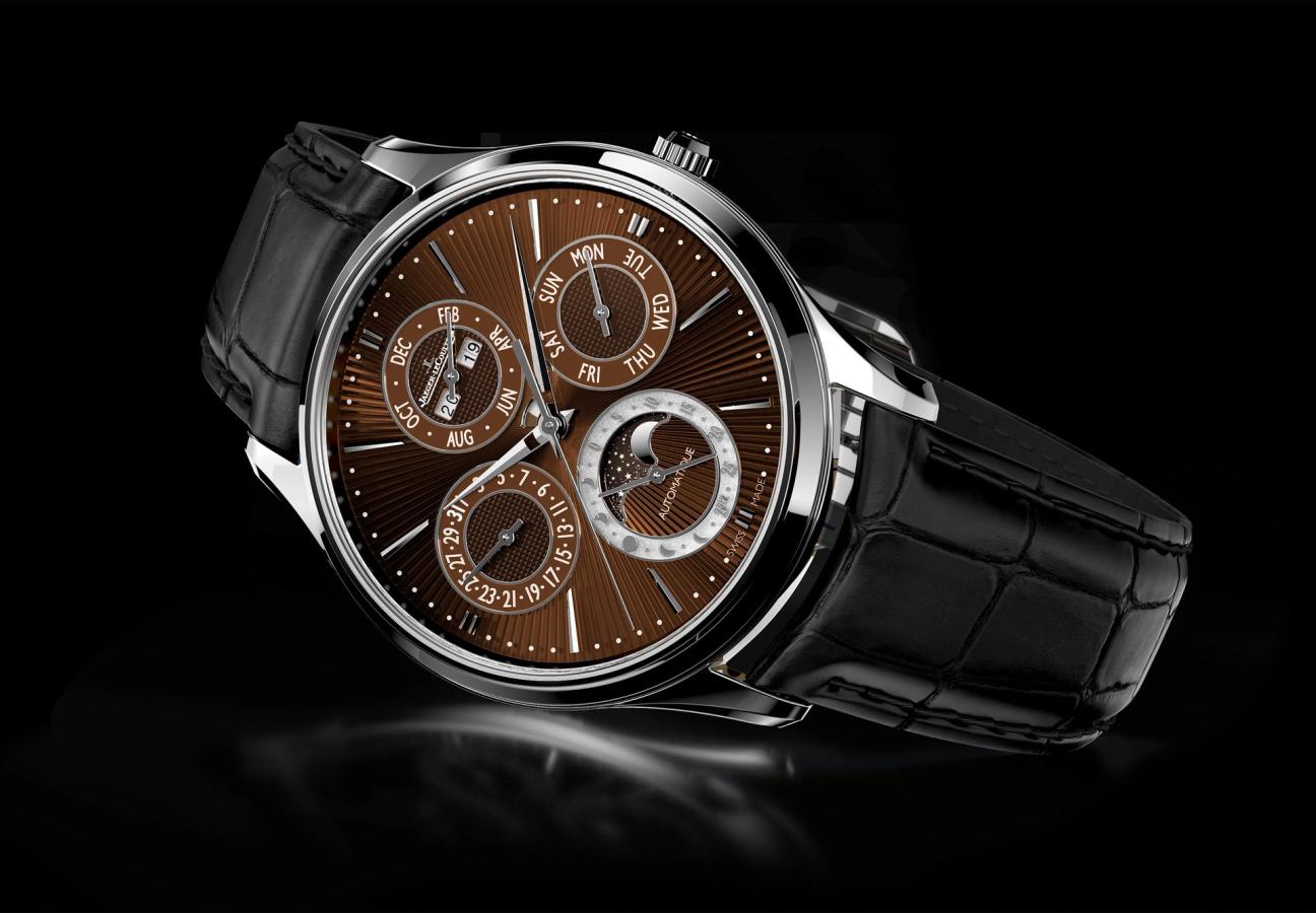 Jaeger-LeCoultre Master Ultra Thin Perpetual Enamel Chestnut