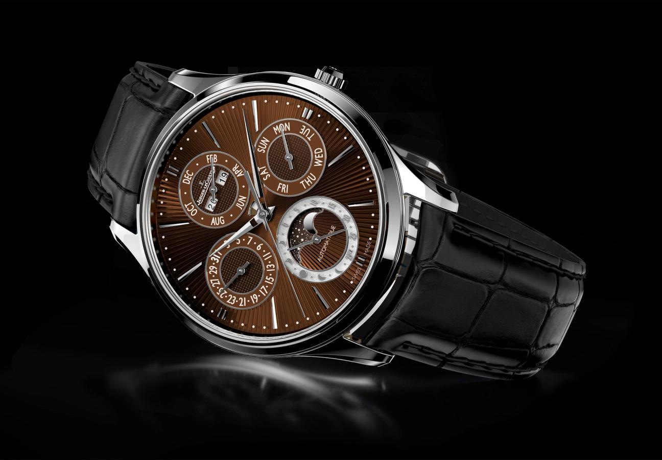 Jaeger-LeCoultre Master Ultra Thin Perpetual Enamel Chestnut