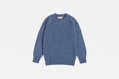 Brushed Shetland Crew