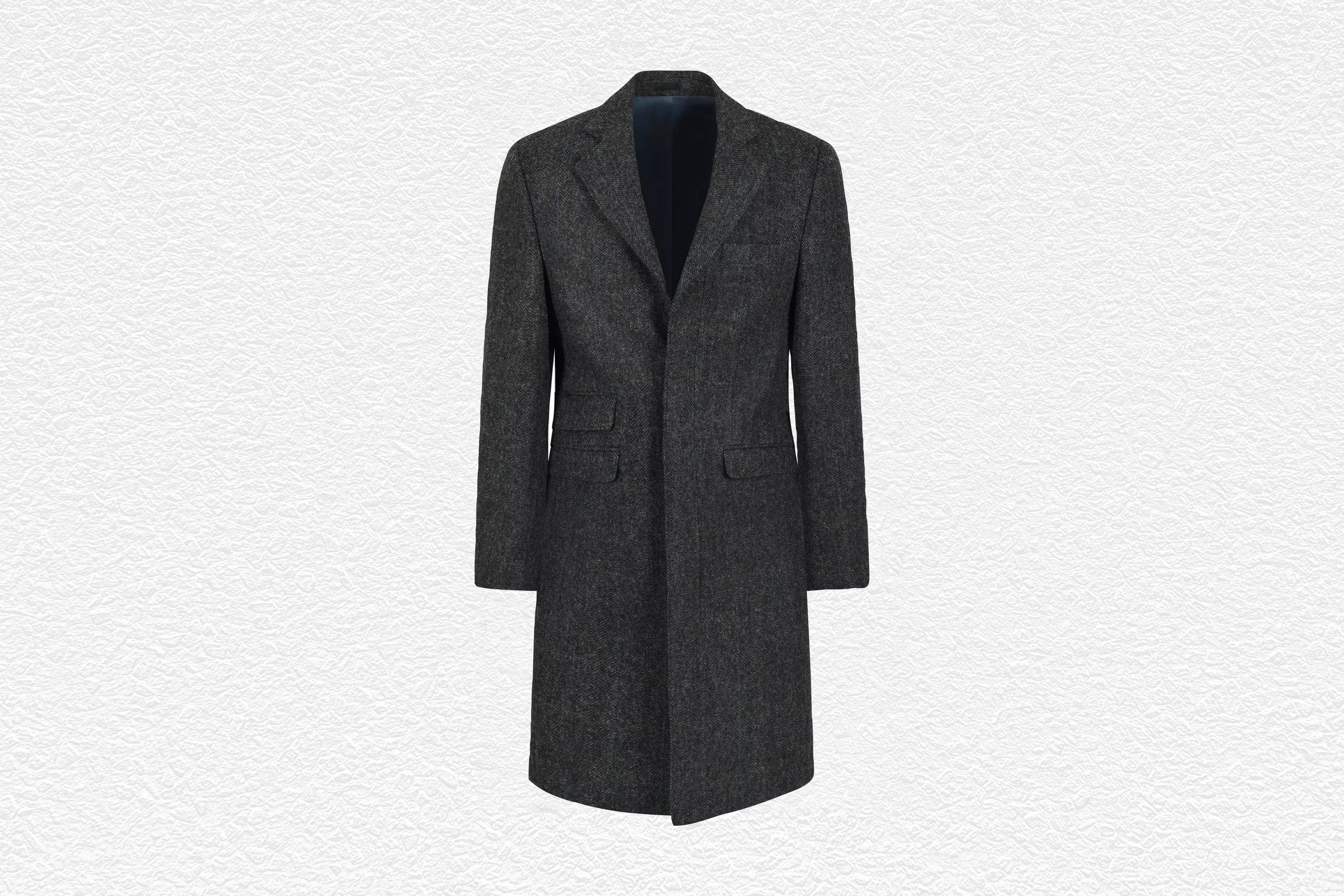 Nathan Shetland Tweed Coat