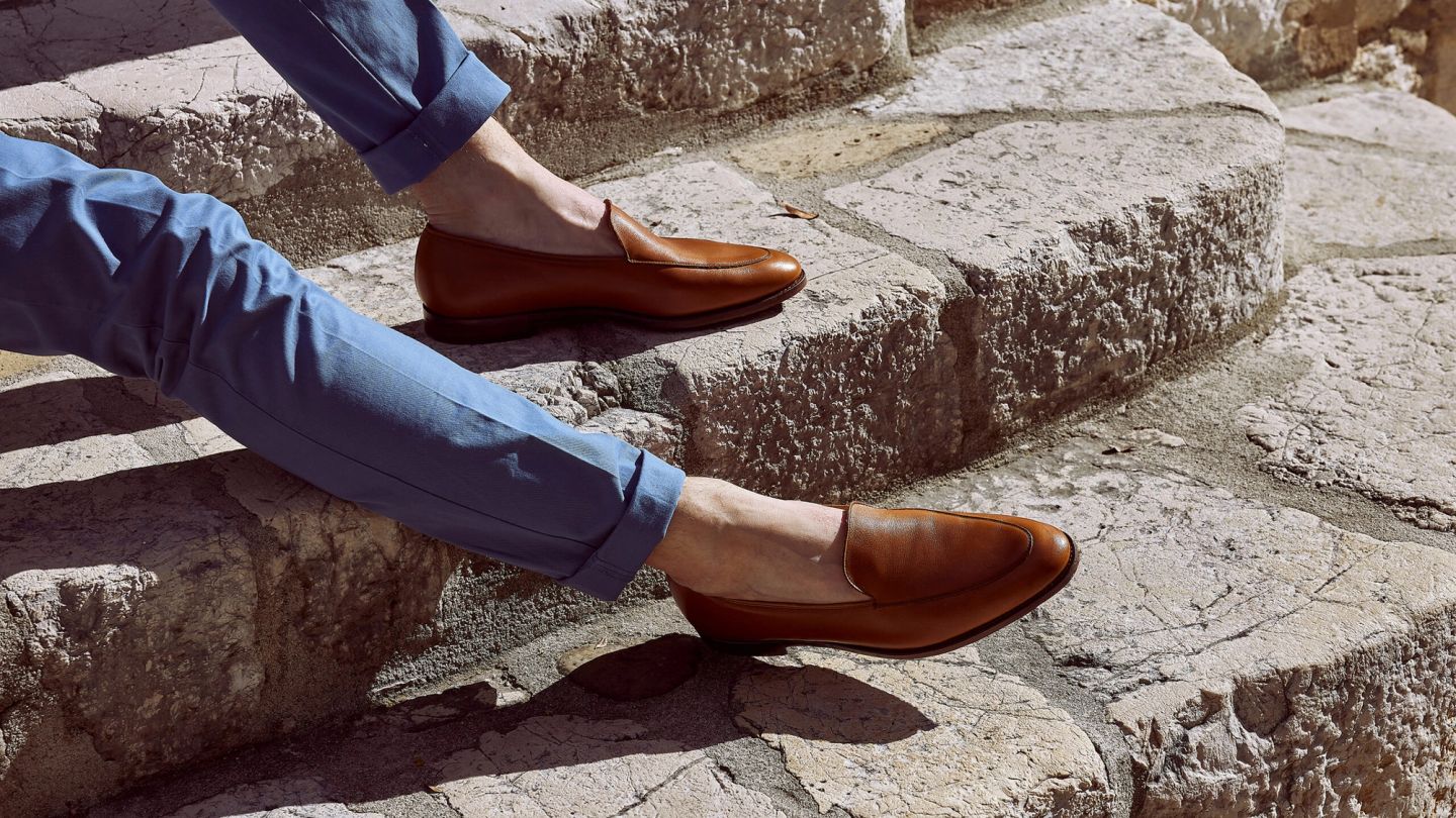 Step into summer with The Riviera Collection, Crockett & Jones’s new lightweight range