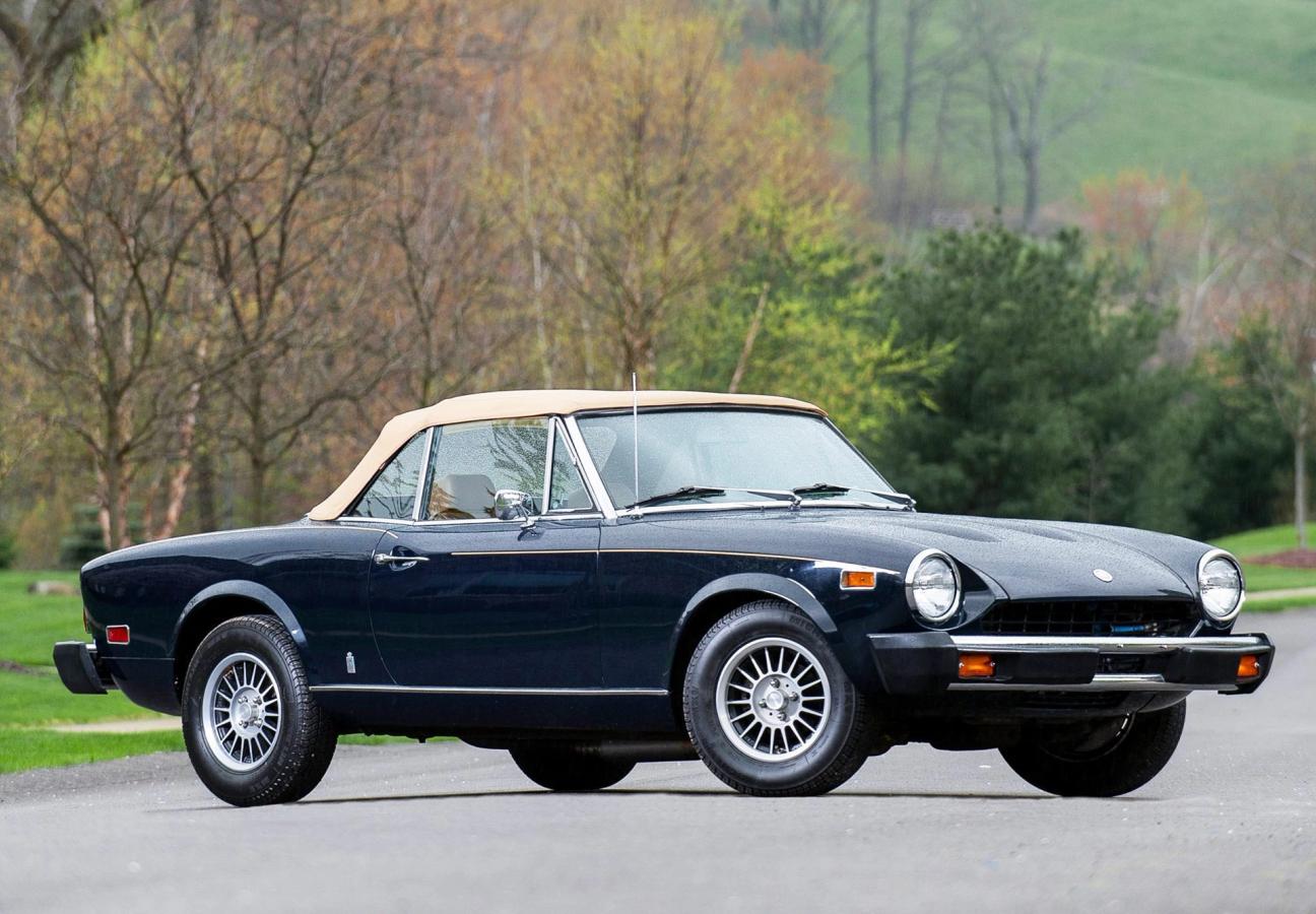 best classic car investment fiat 124 spider